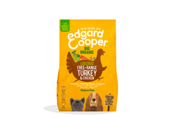 Verpakking Edgard & Cooper Bio Organic Turkey Adult